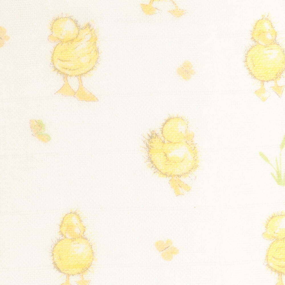 Yellow and White Duck Muslin