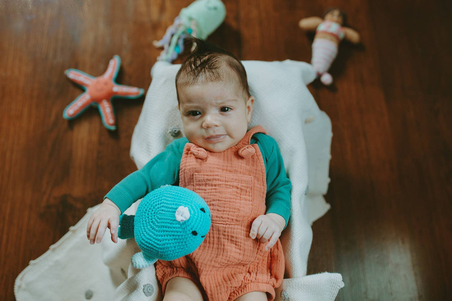 Crochet Whale Rattle