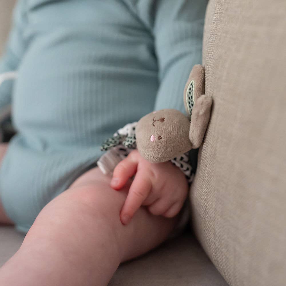 Plush Animal Wrist Rattles