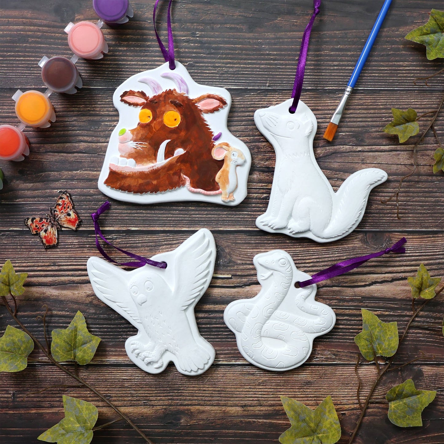 Gruffalo Paint Your Own Hanging Decorations
