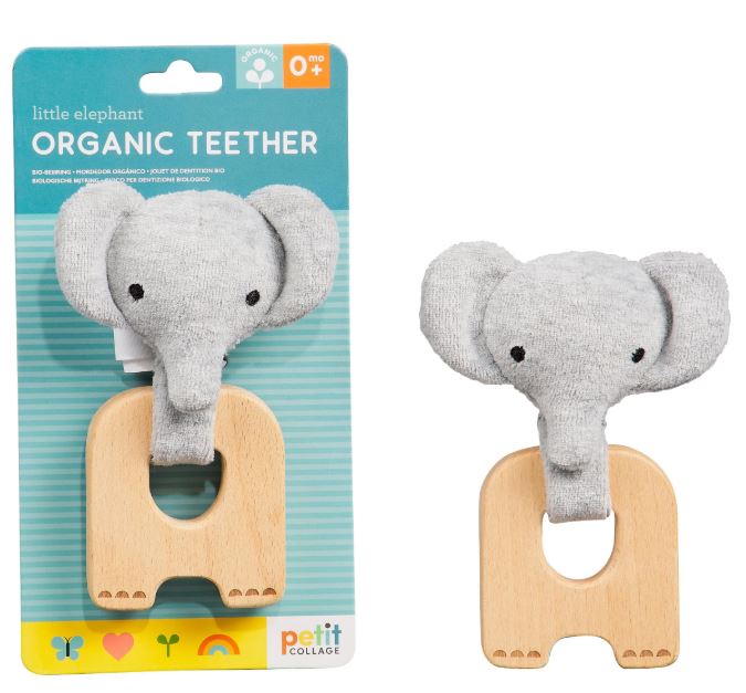 Organic Elephant Teether