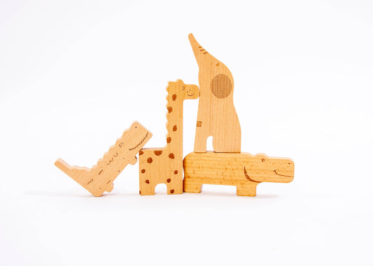 Wooden Safari Animals