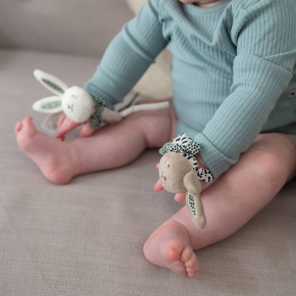 Plush Animal Wrist Rattles