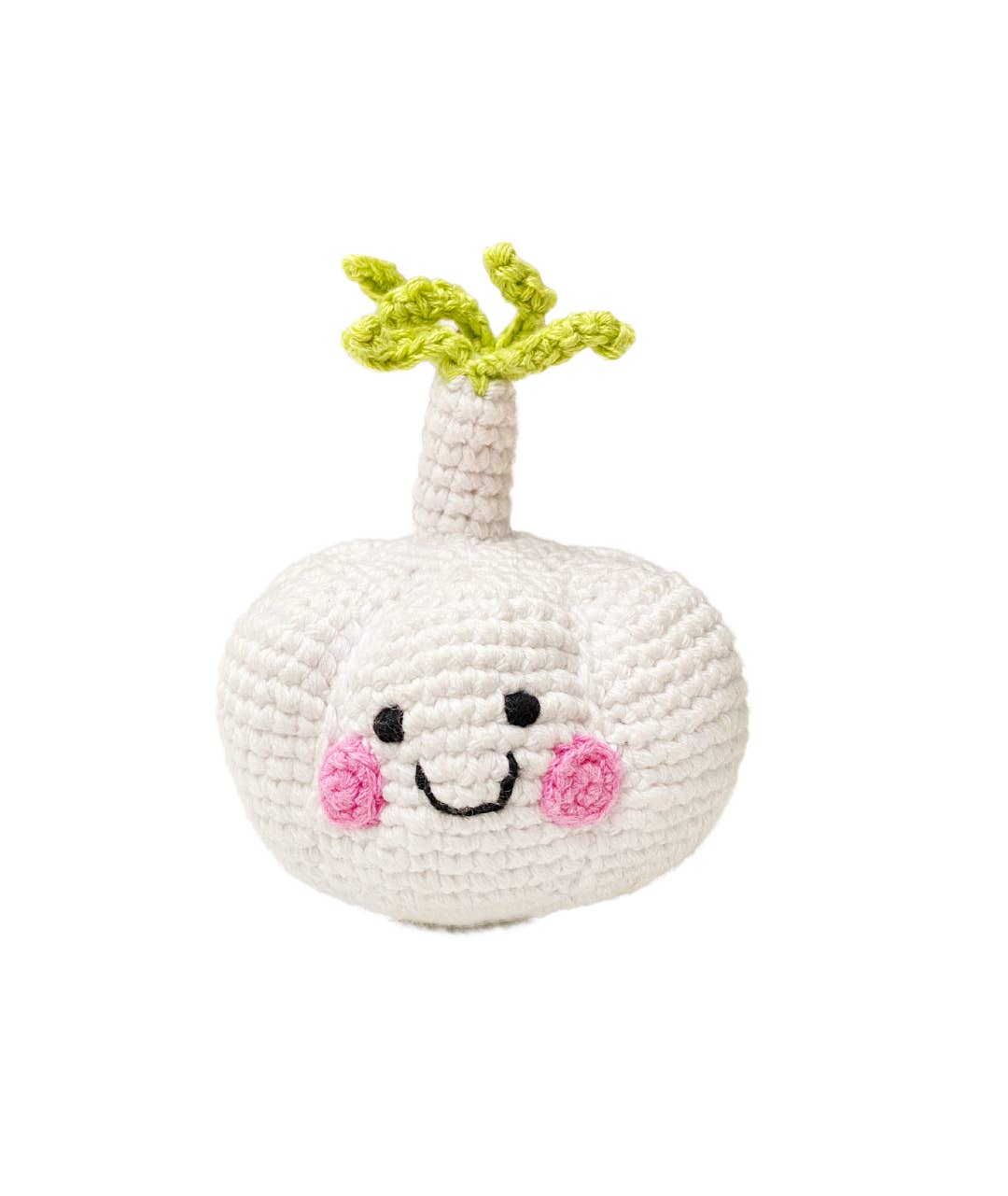 Crochet Garlic Rattle