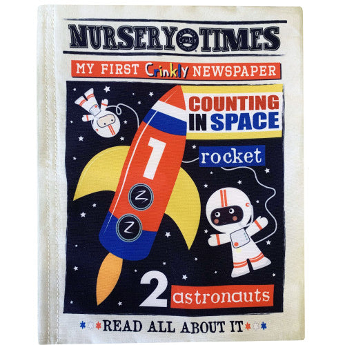 Space Count Crinkly Cloth Book