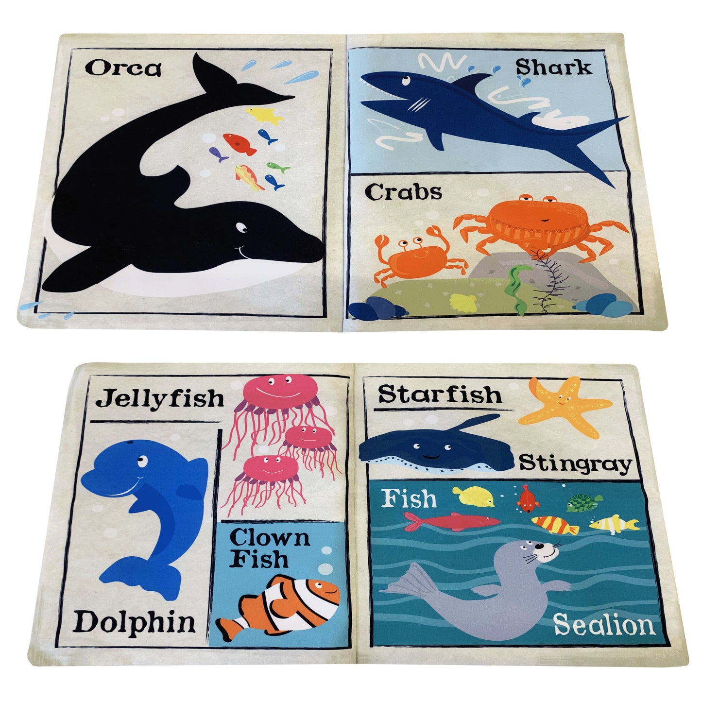 Under The Sea Crinkly Cloth Book