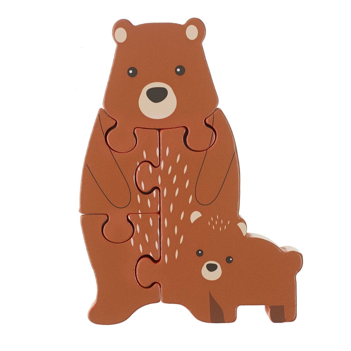 Woodland Bear Wooden Puzzle