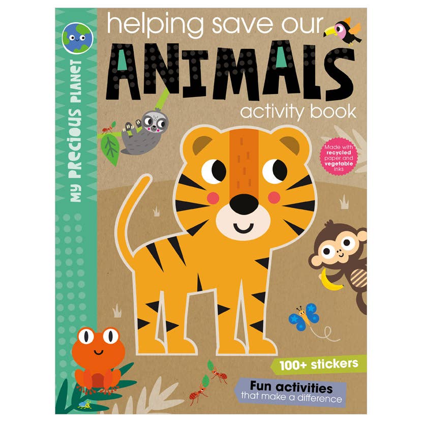 Helping Save Our Animals Activity Book