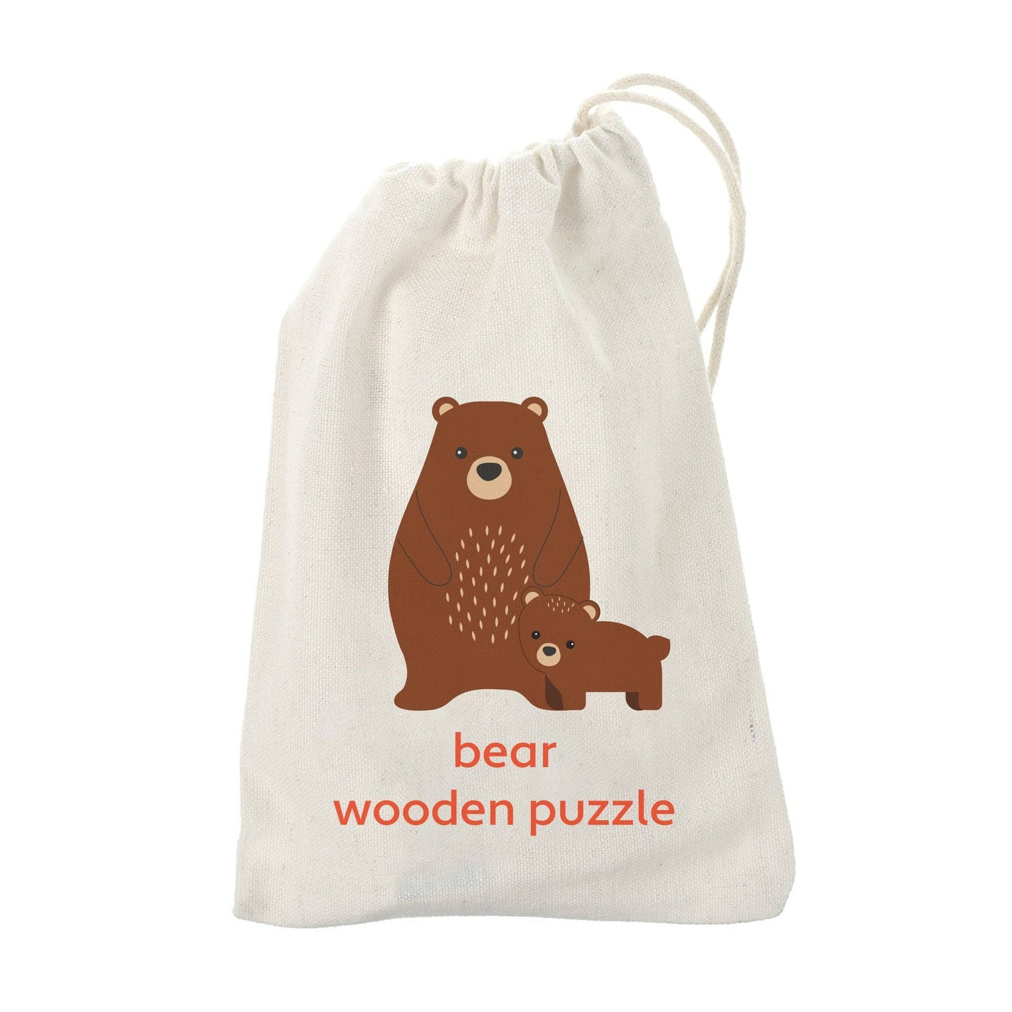 Woodland Bear Wooden Puzzle