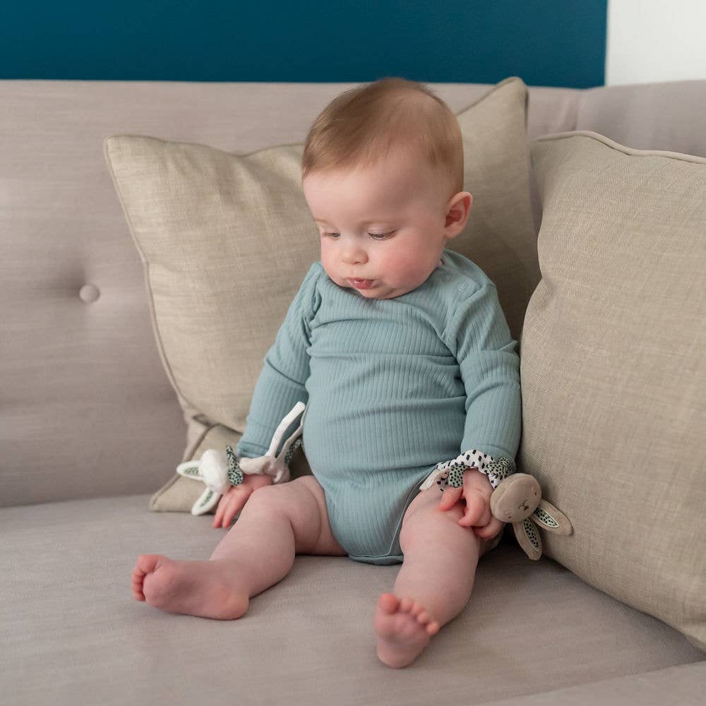 Plush Animal Wrist Rattles