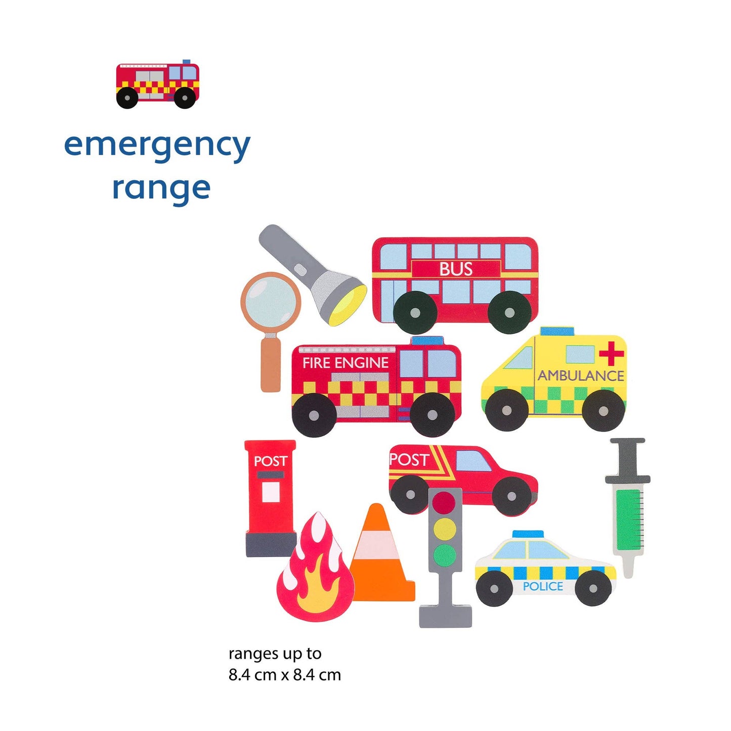 Emergency Services Wooden Stacking Game