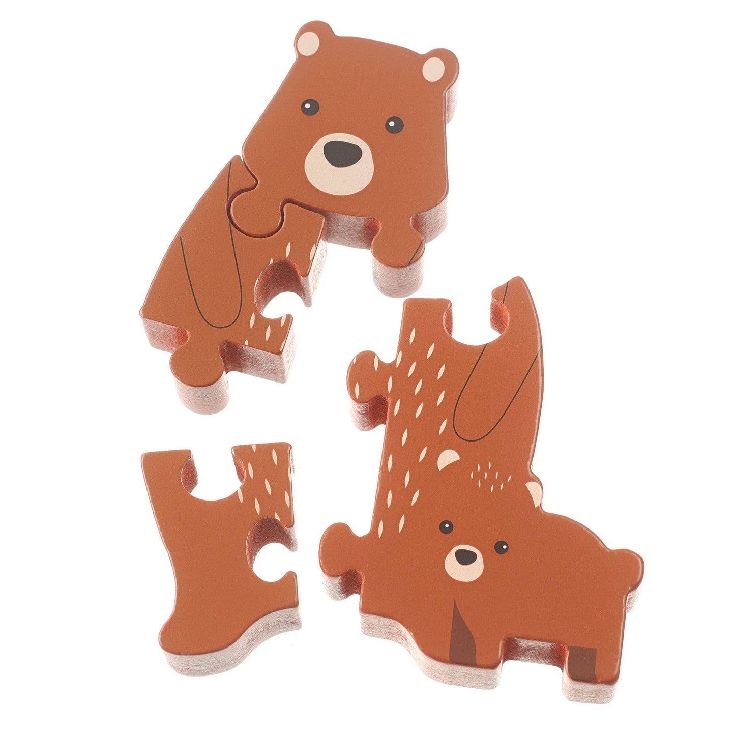 Woodland Bear Wooden Puzzle