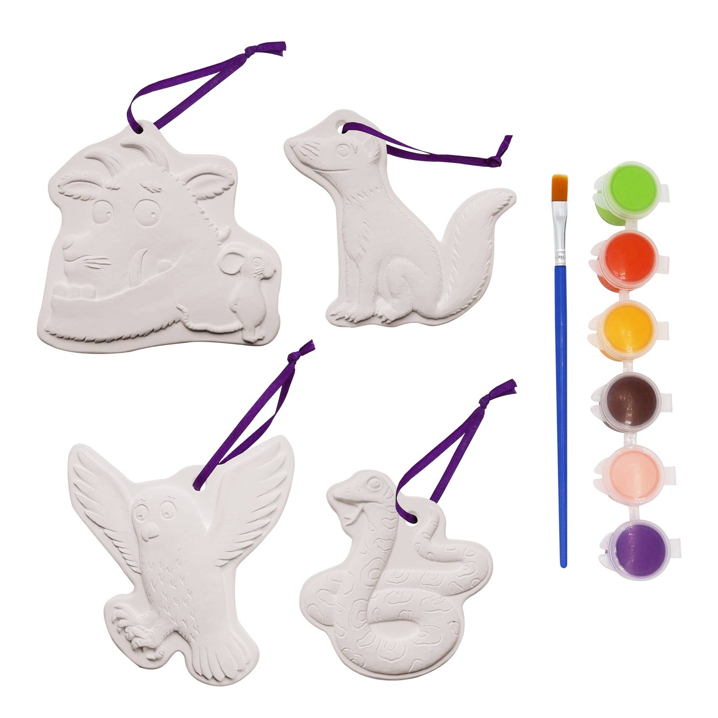 Gruffalo Paint Your Own Hanging Decorations
