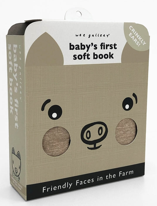 Baby's First Soft Book: Friendly Faces