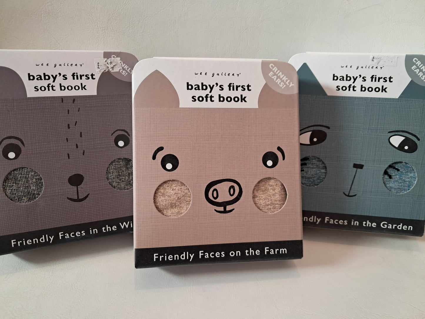 Baby's First Soft Book: Friendly Faces