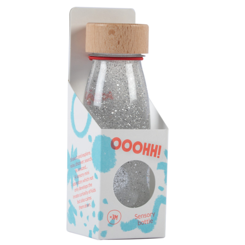 Sensory Silver Toy Bottle