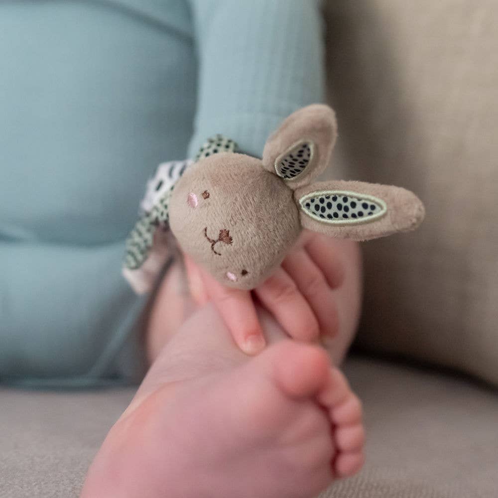 Plush Animal Wrist Rattles