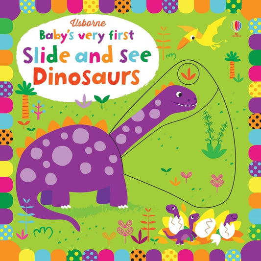 Slide and See Dinosaurs Book